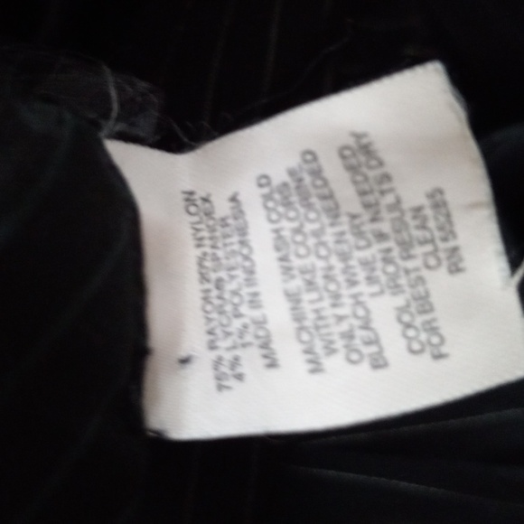 Express Design Studio Editor Dress Pants Striped Slacks - Picture 8 of 8